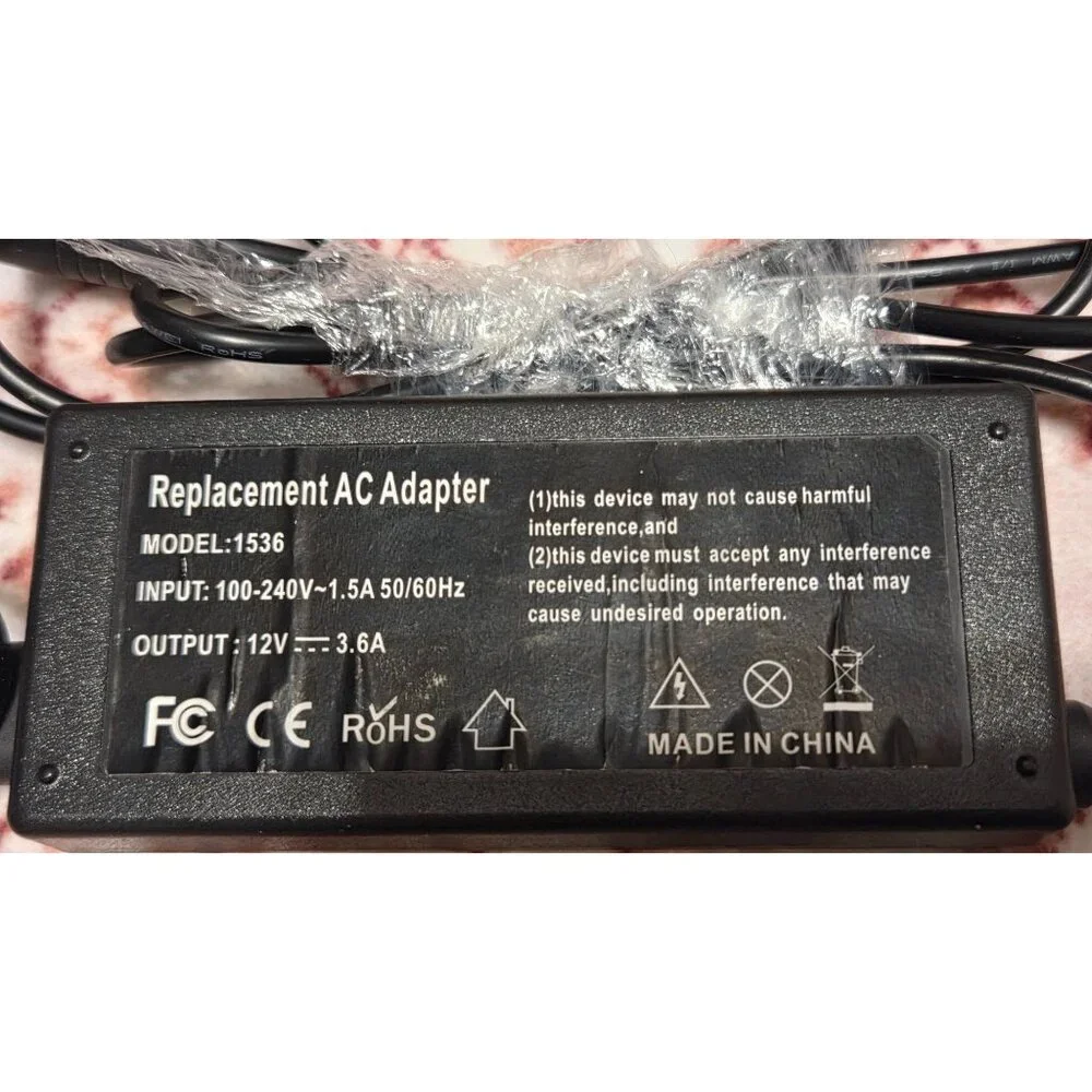 Microsoft Surface Pro Charger Aftermarket Power Supply AC Adapter Black 12V